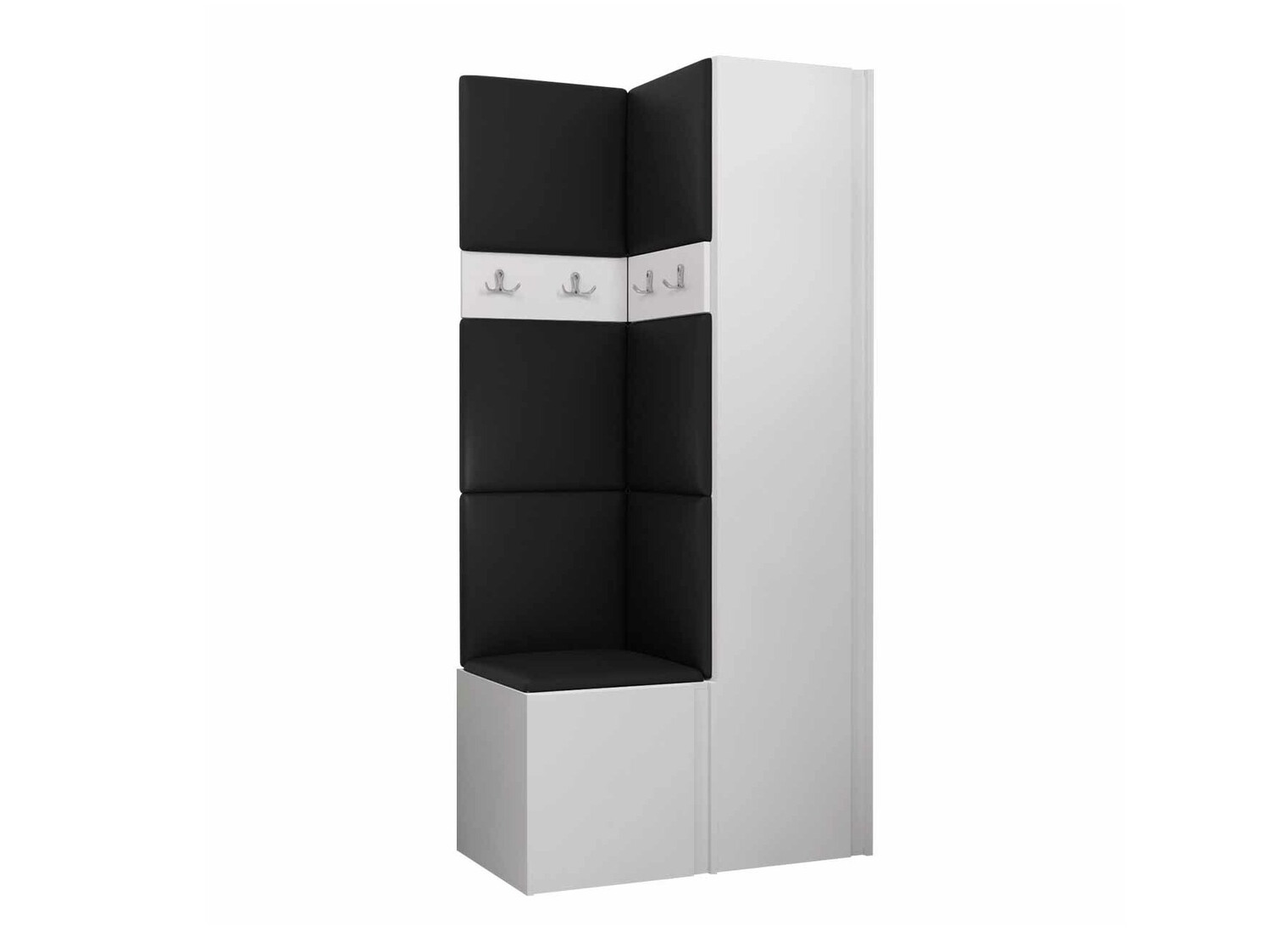 Meuble d'entrée Pinis XXIV (Faux cuir Soft 011)