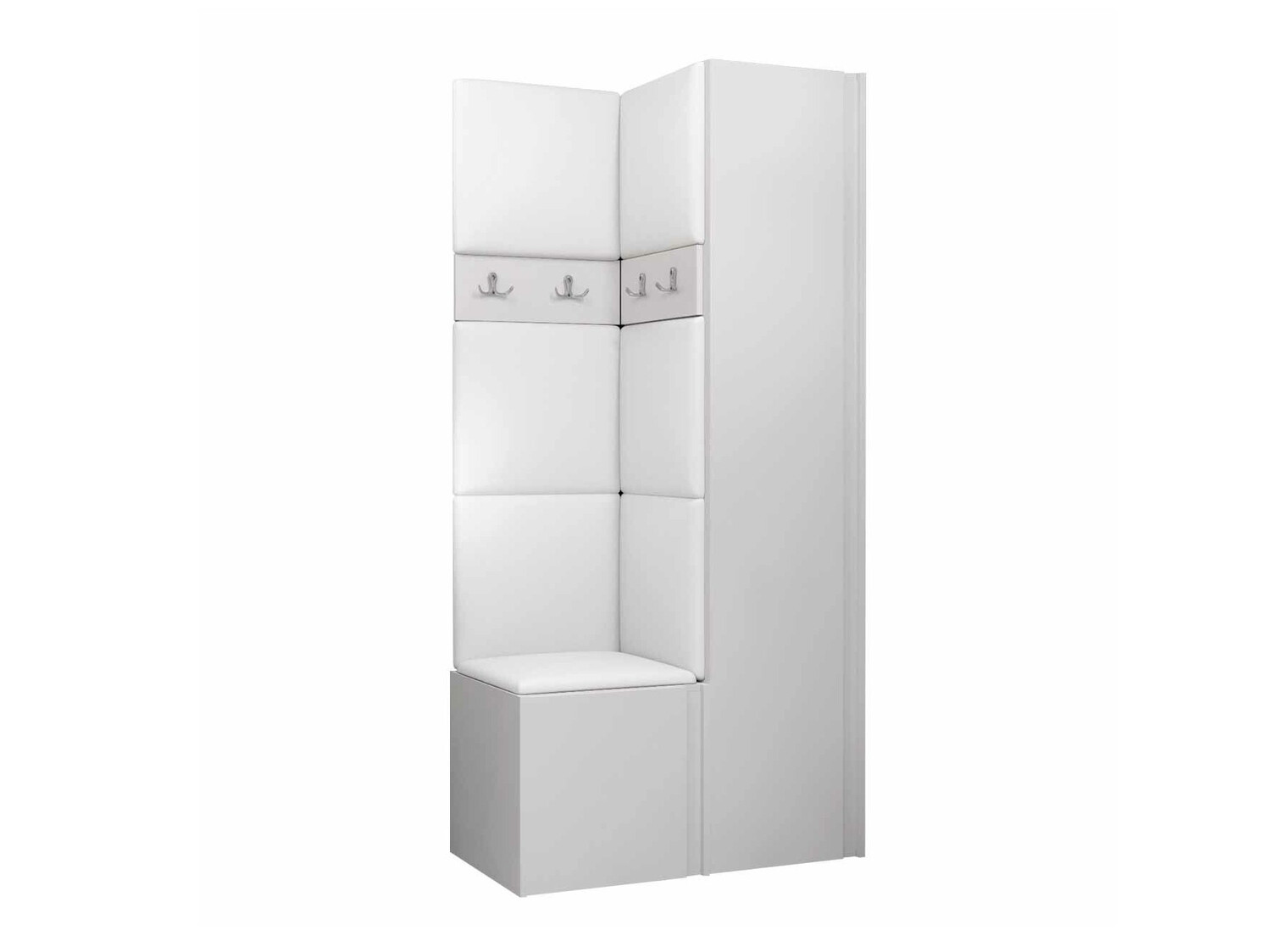 Meuble d'entrée Pinis XXIV (Faux cuir Soft 017)