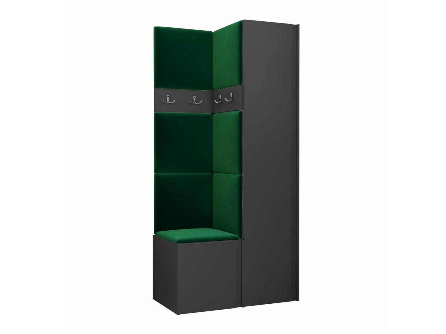 Meuble d'entrée Pinis XXIV (Graphite)