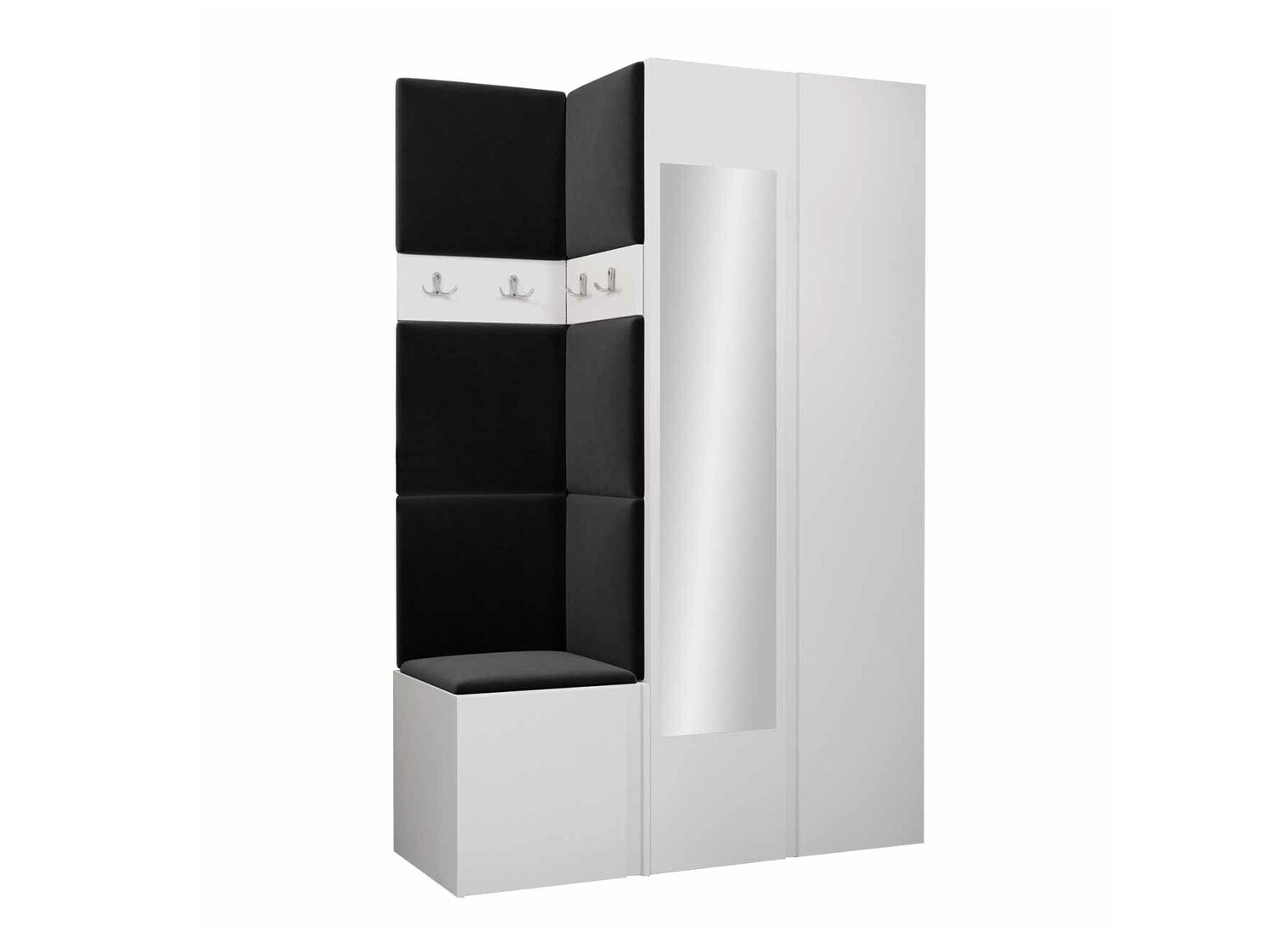 Meuble d'entrée Pinis XXVI (Blanc)