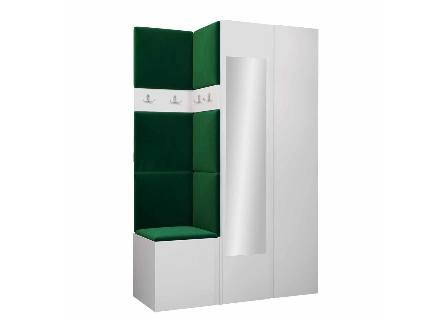 Meuble d'entrée Pinis XXVI (Blanc)
