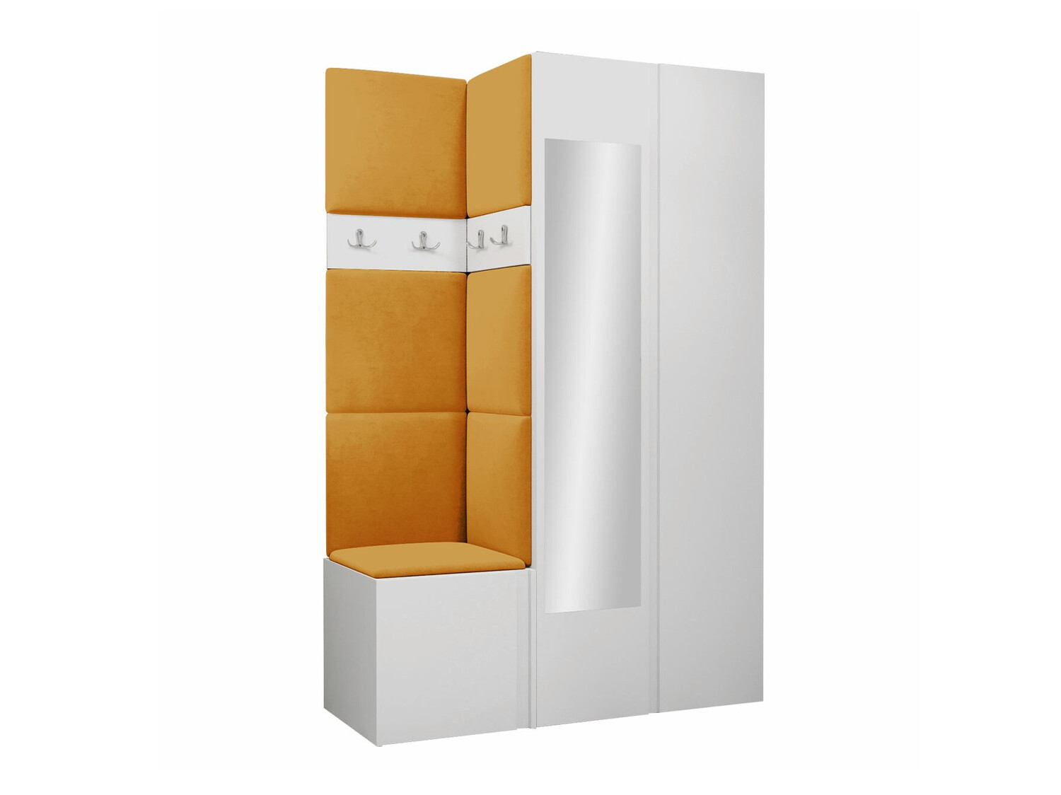 Meuble d'entrée Pinis XXVI (Blanc)