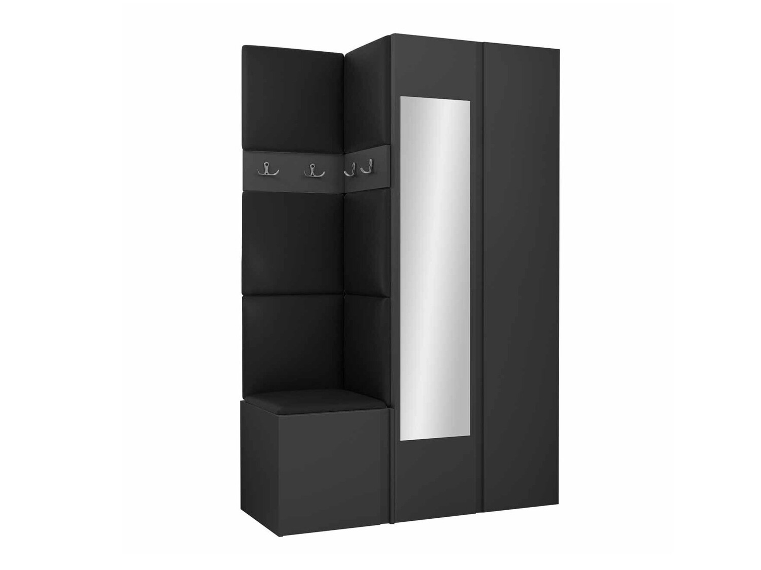 Meuble d'entrée Pinis XXVI (Faux cuir Soft 011)