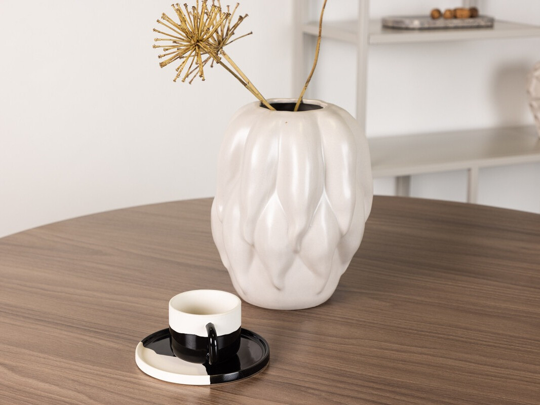 Table Dallas 4897 (Noir + Noix)