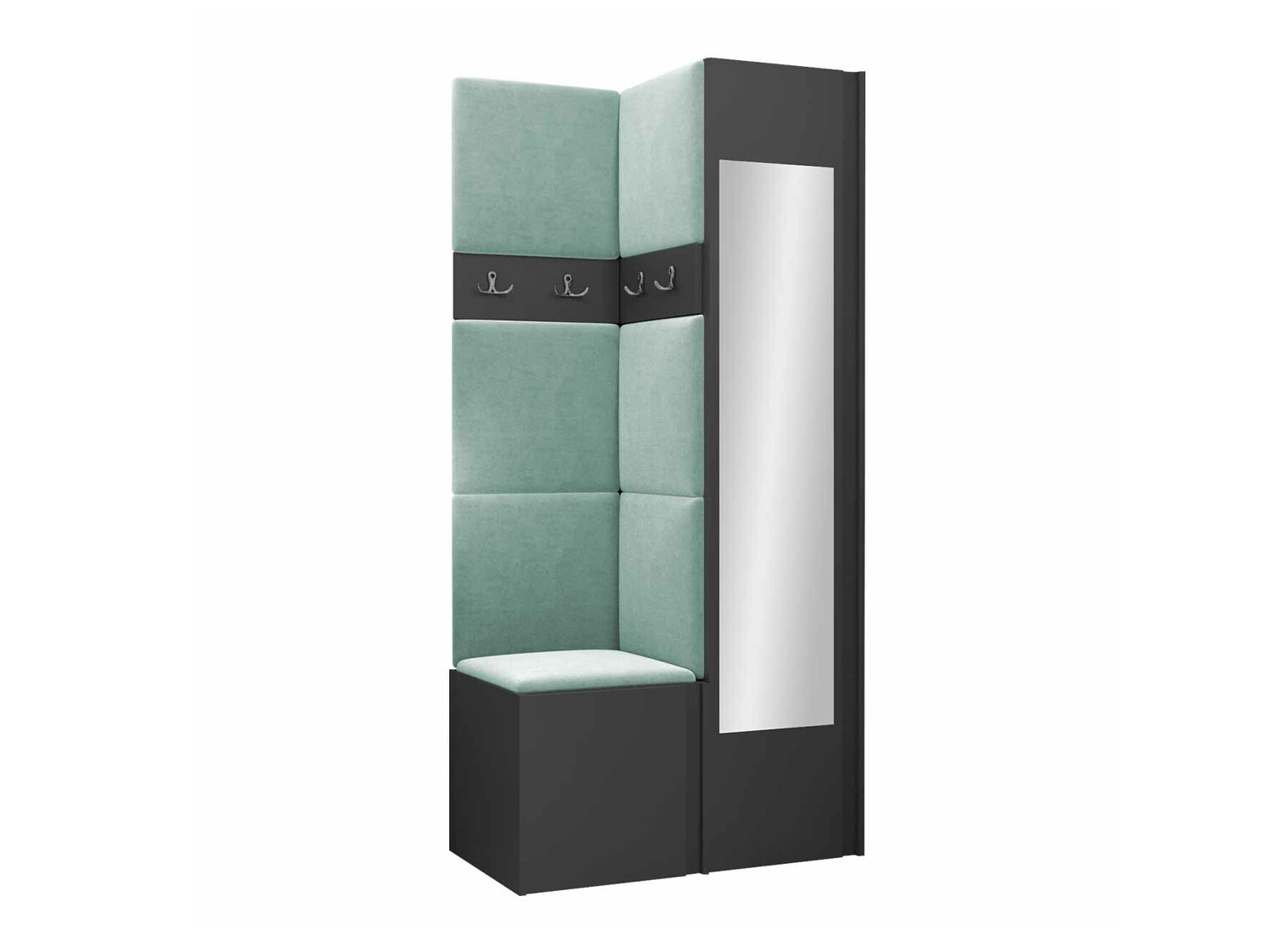 Meuble d'entrée Pinis XXV (Graphite)