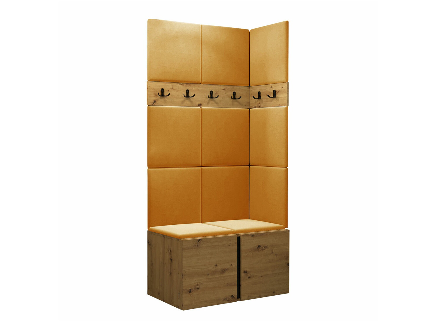 Meuble d'entrée Pinis I (Chêne Artisan)