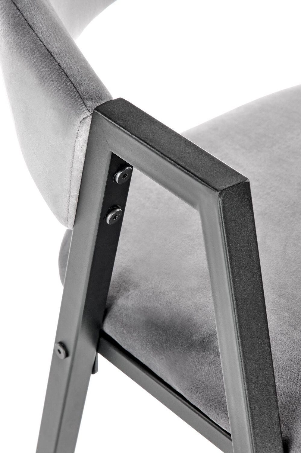 Chaise Houston 1348 (Gris + Noir)