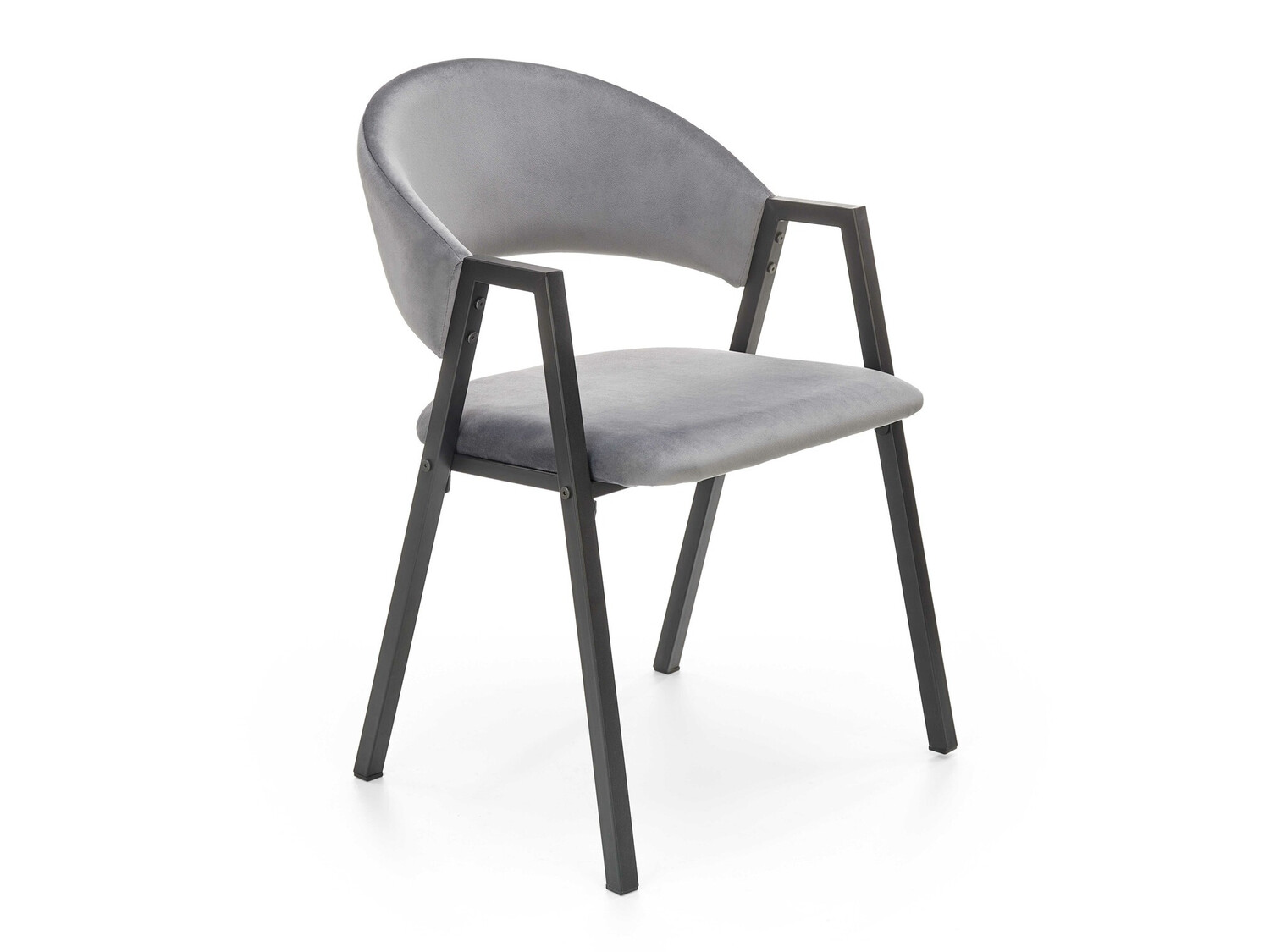 Chaise Houston 1348 (Gris + Noir)