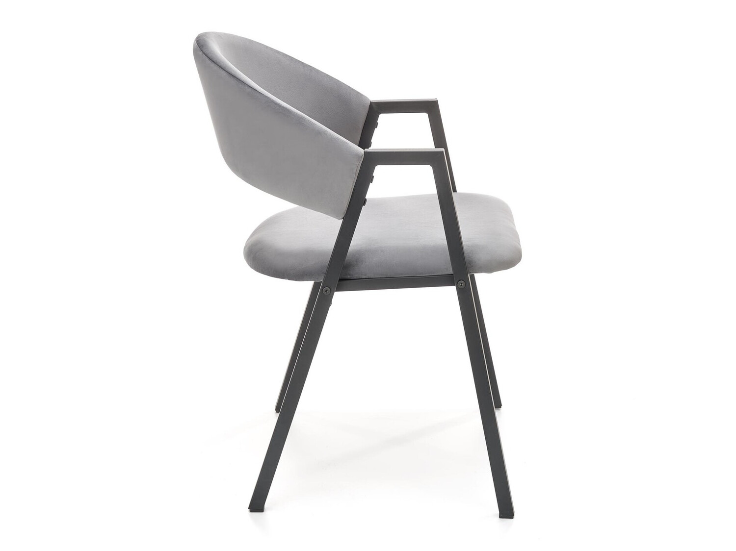 Chaise Houston 1348 (Gris + Noir)