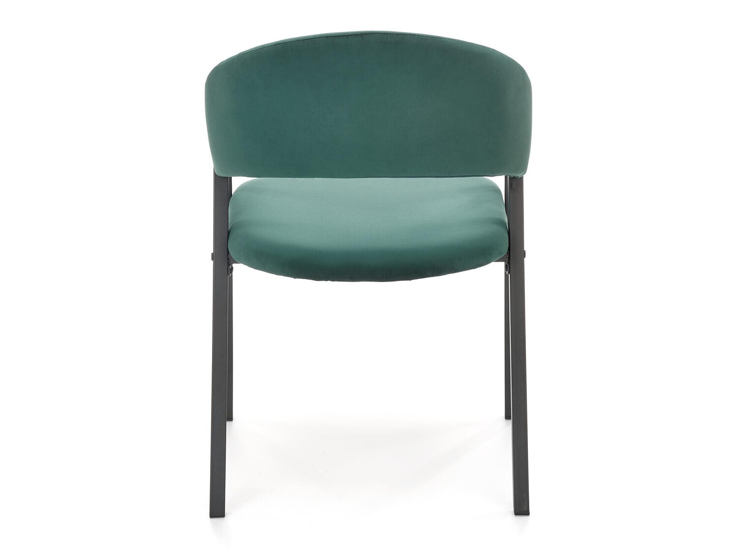 Chaise Houston 1348 (Vert foncé + Noir)