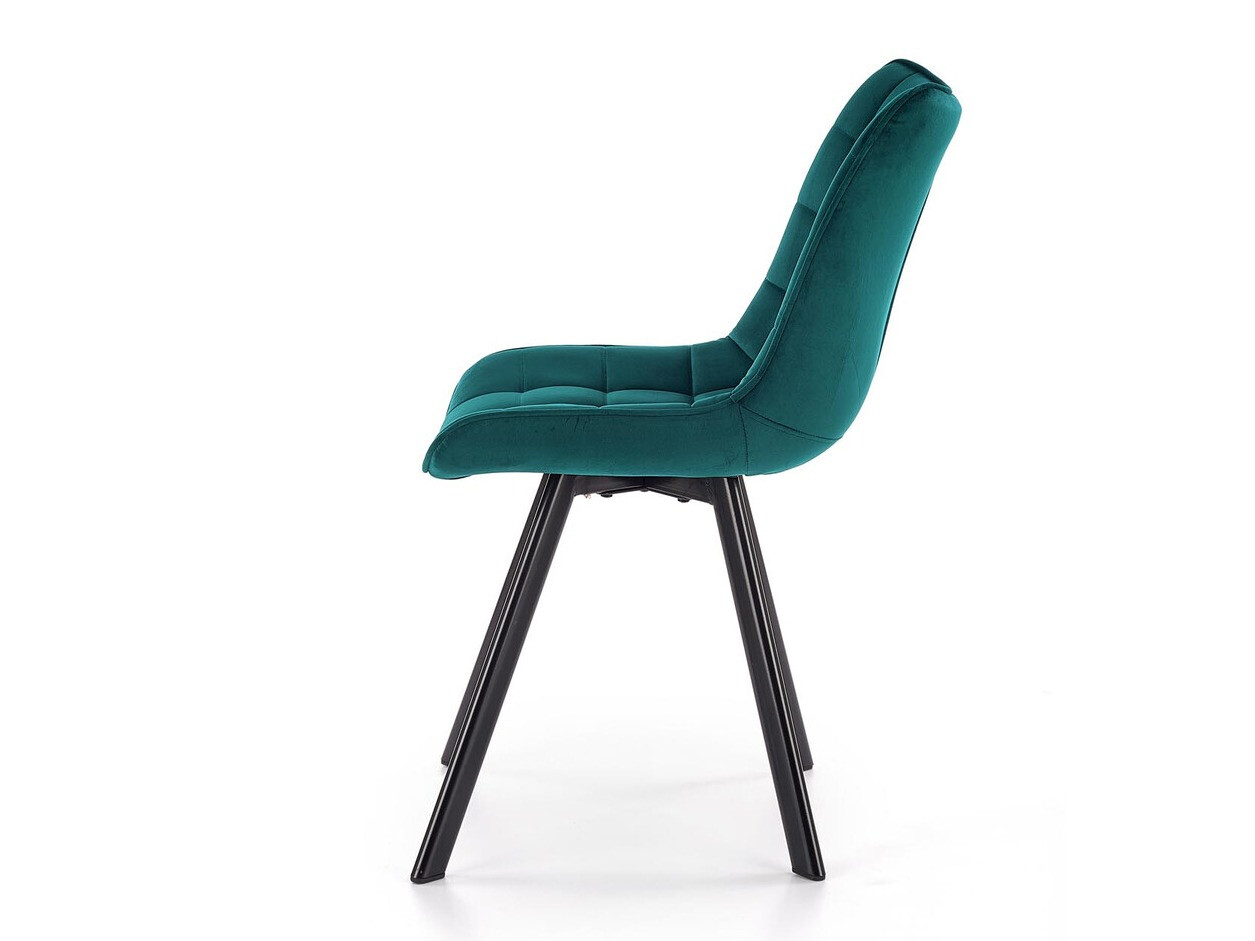 Chaise Houston 739 (Turquoise + Noir)