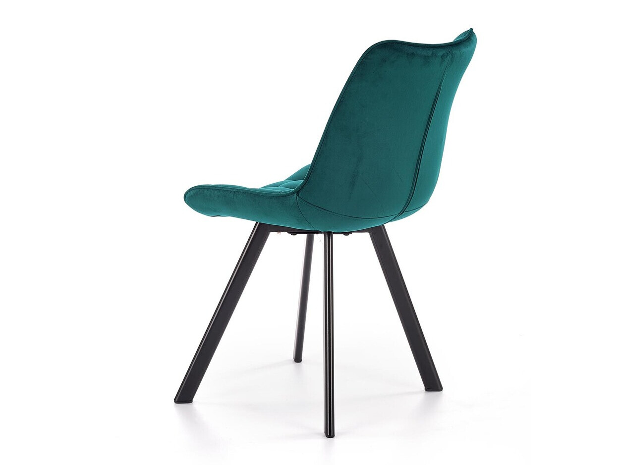 Chaise Houston 739 (Turquoise + Noir)