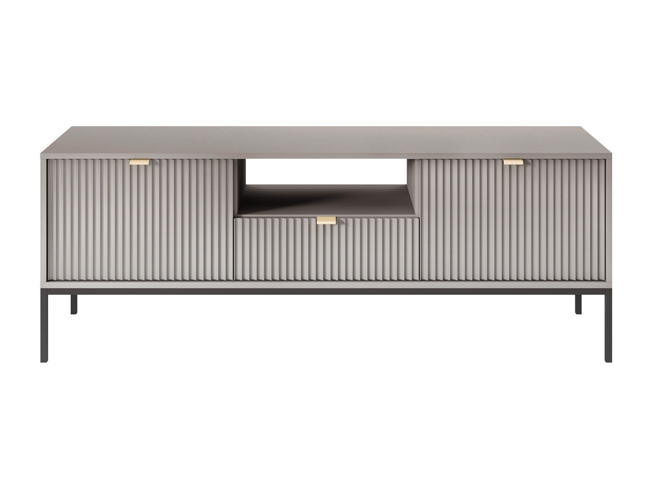 Meuble TV Lima L103 (Gris + Noir)