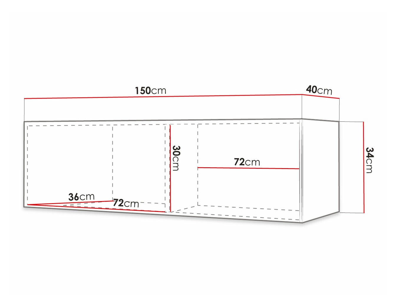 Meuble TV Anulio I (Noir)