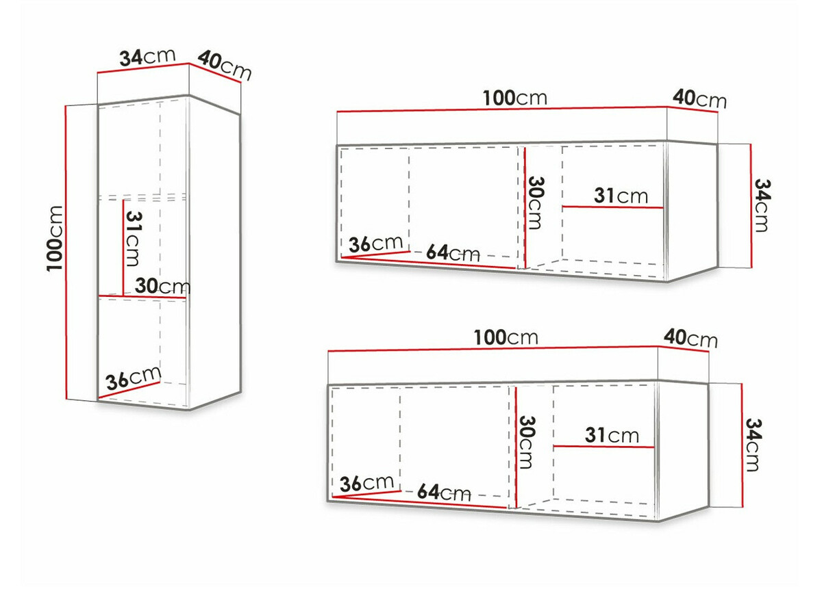 Ensemble de salon Anulio VI (Blanc)