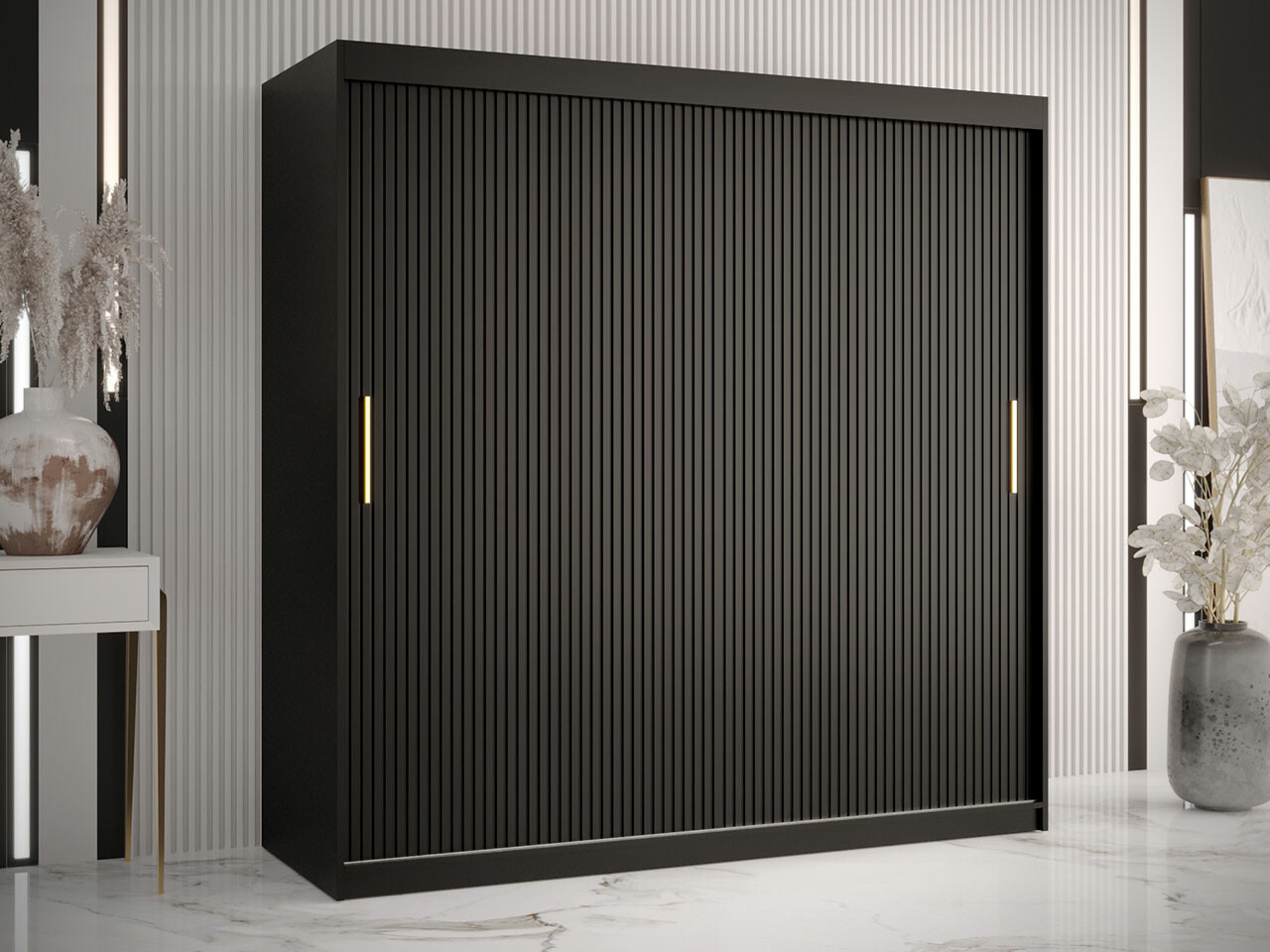 Armoire Anulio IV (Noir)