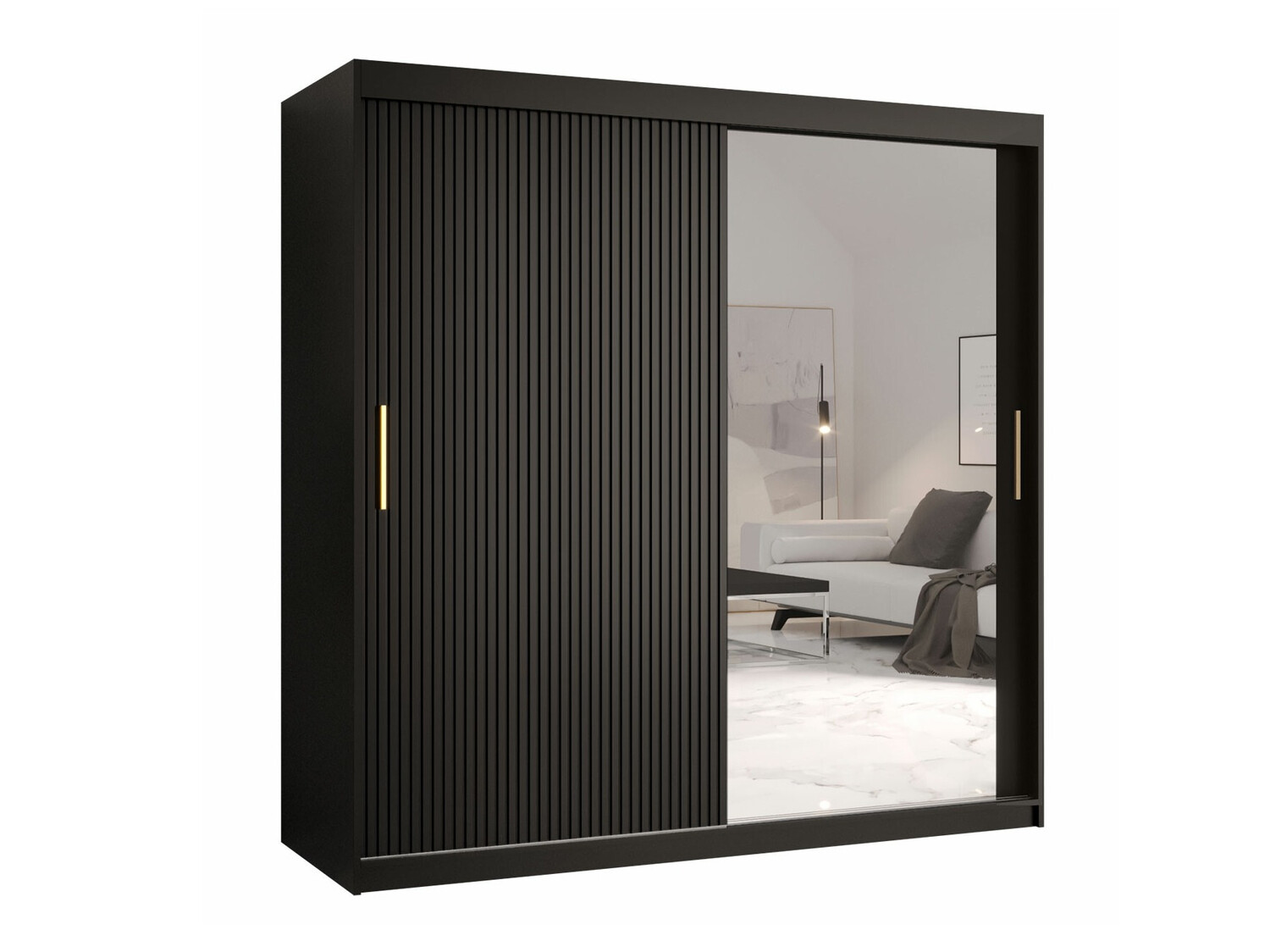 Armoire Anulio V (Noir)
