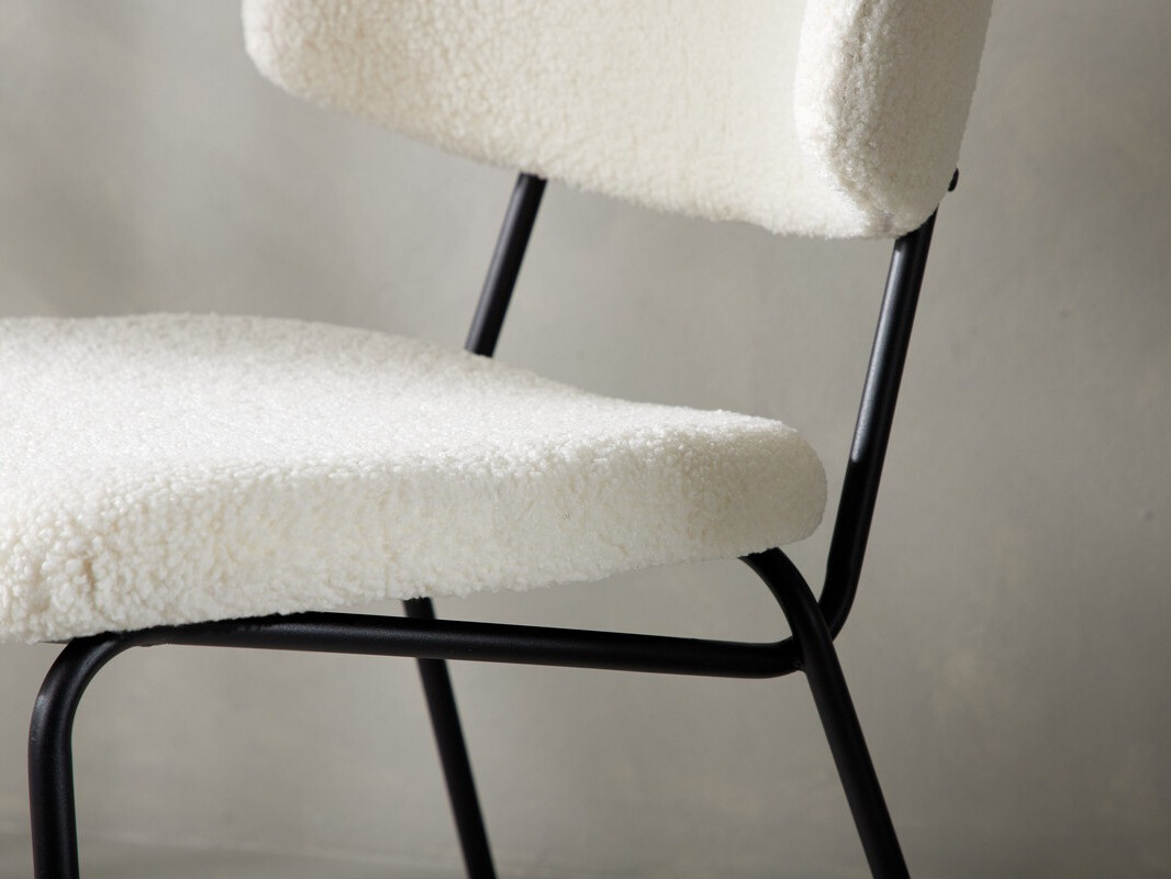 Chaise Dallas 4533 (Blanc + Noir)