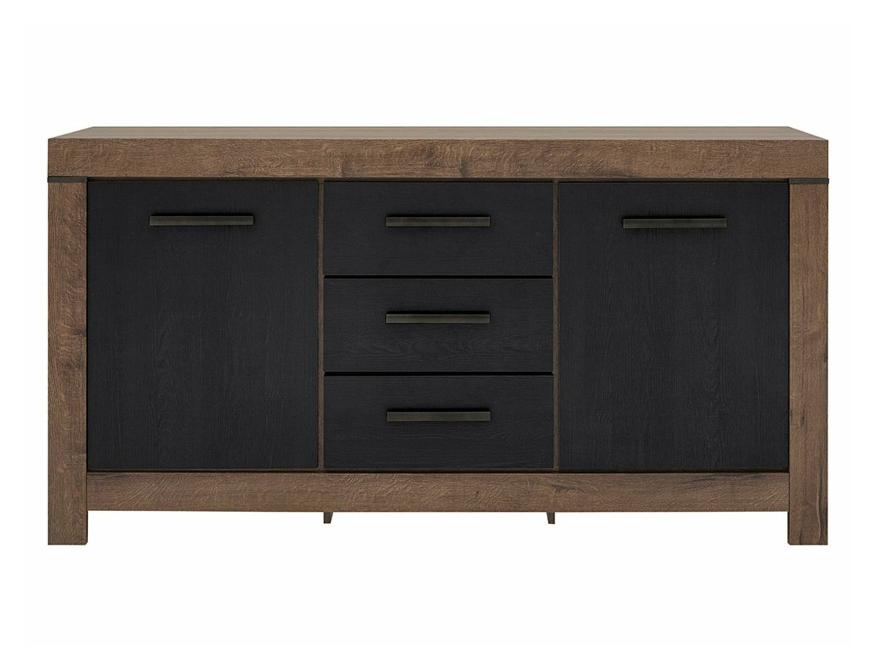 Commode Dunfelu 100 (Chêne du Monastery + Chêne noir)
