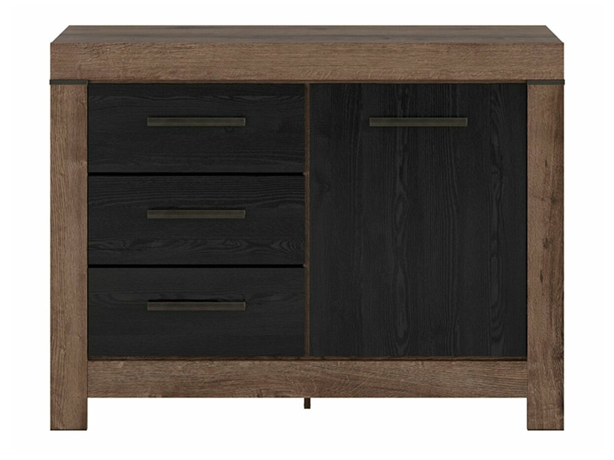 Commode Dunfelu 106 (Chêne du Monastery + chêne noir)