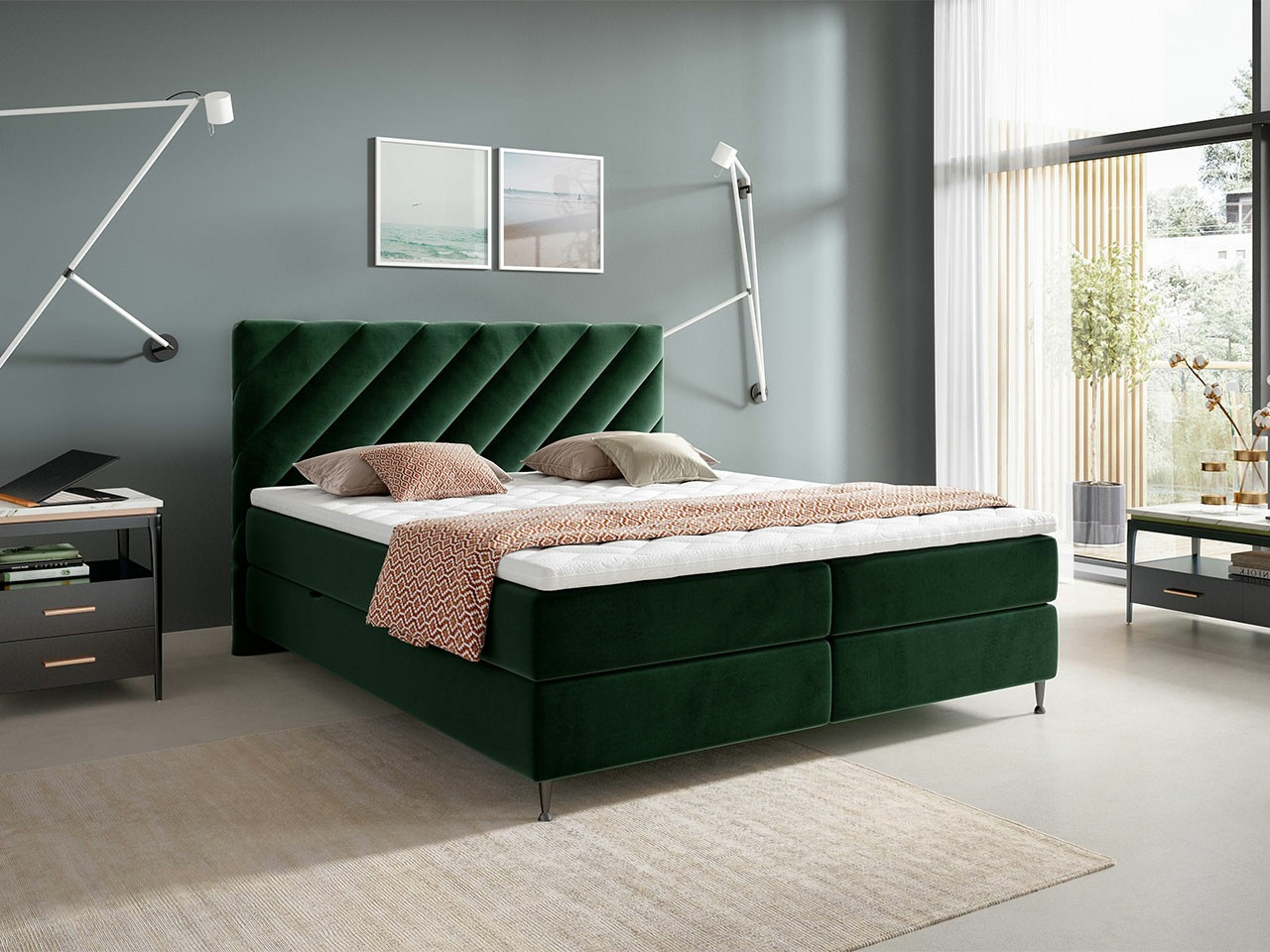 Lit boxspring ComfiDream Onaona (Fresh 13)