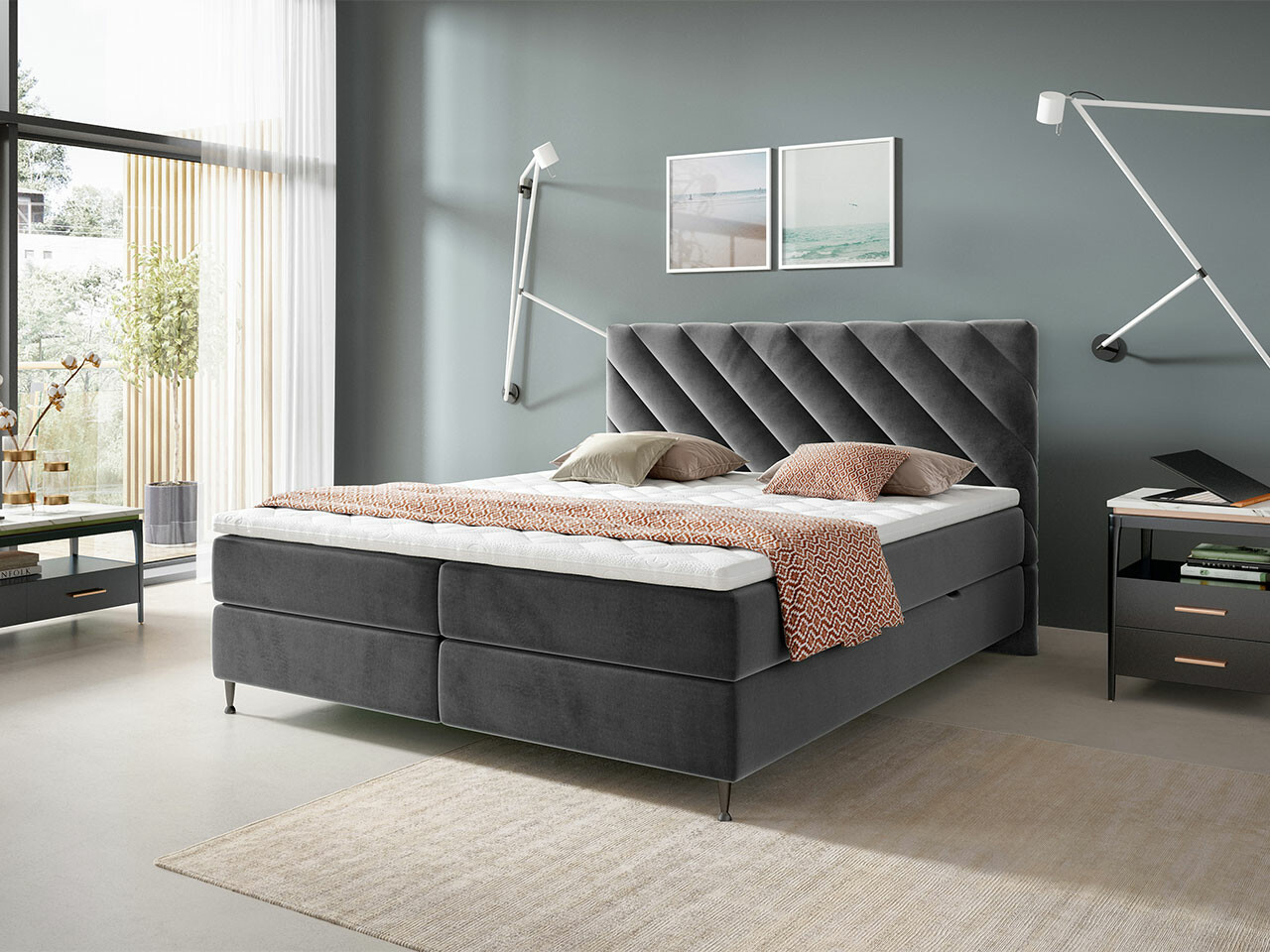 Lit boxspring ComfiDream Onaona (Fresh 32)