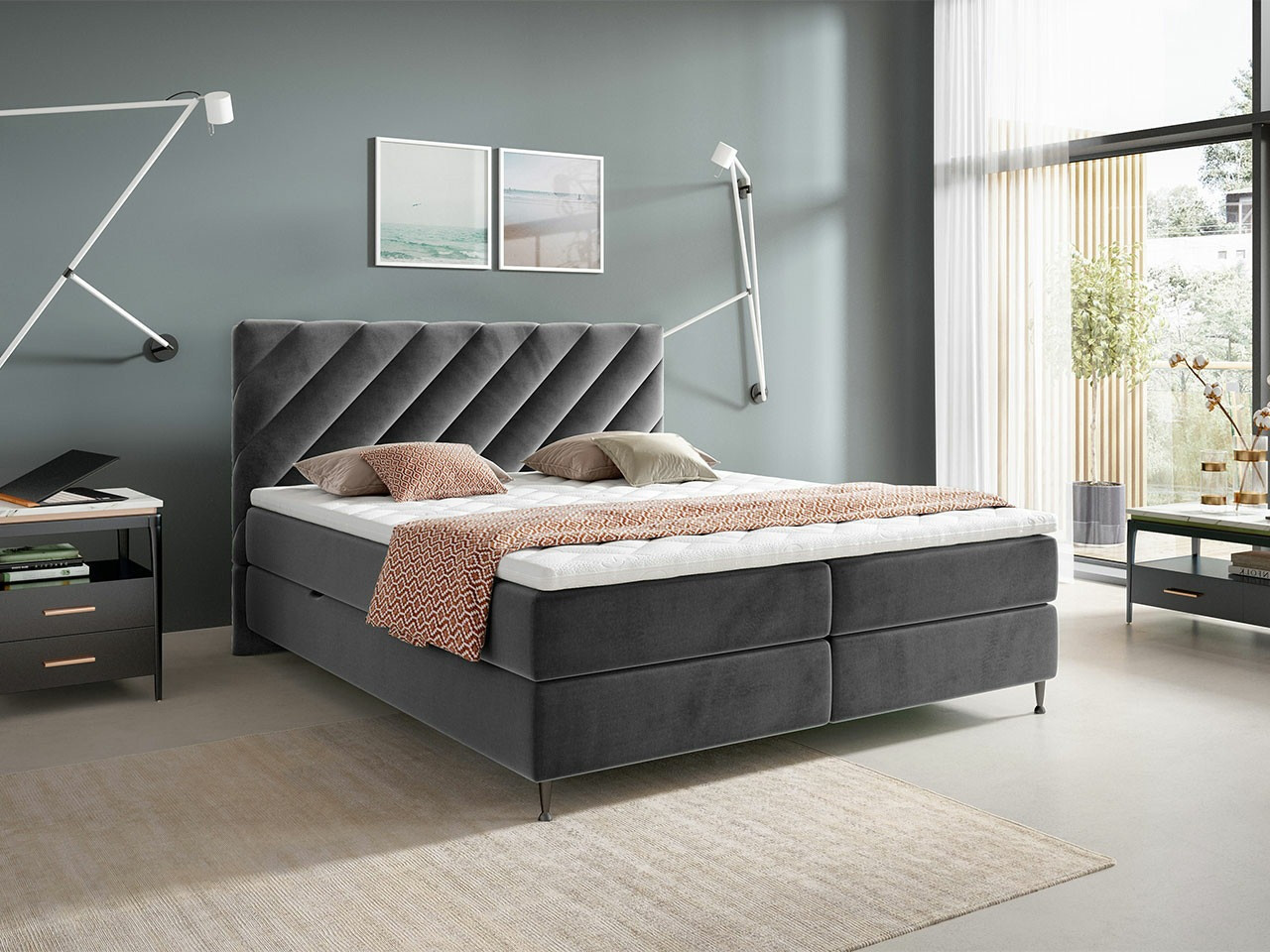 Lit boxspring ComfiDream Onaona (Fresh 32)