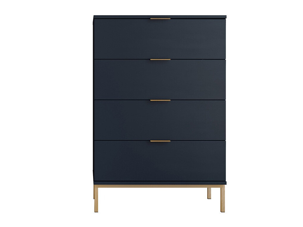 Commode Providence R101 (Bleu + Doré)