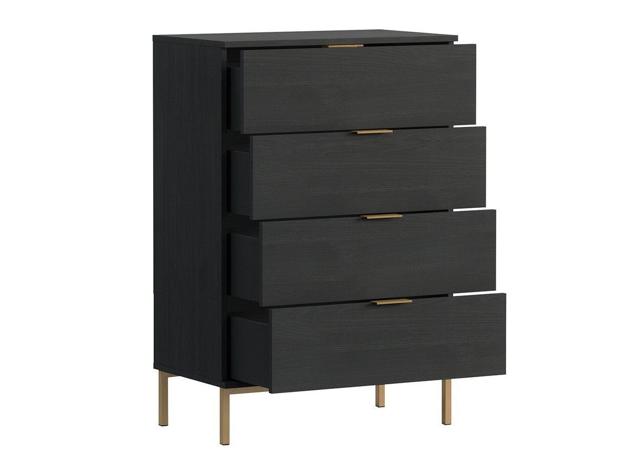 Commode Providence R101 (Bleu + Doré)