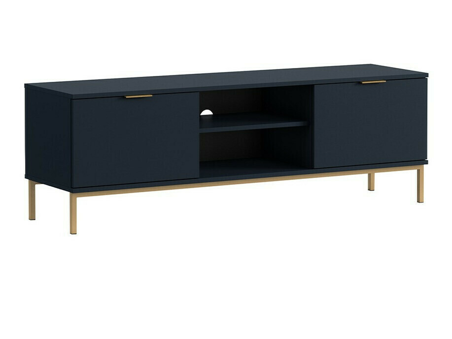 Meuble TV Providence R106 (Bleu + Doré)