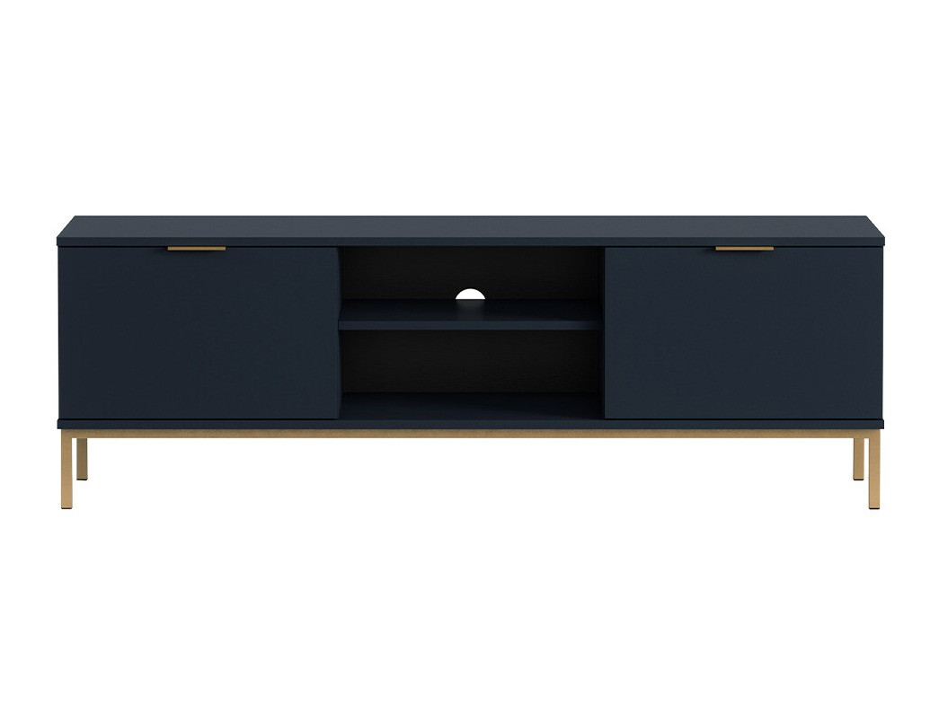 Meuble TV Providence R106 (Bleu + Doré)
