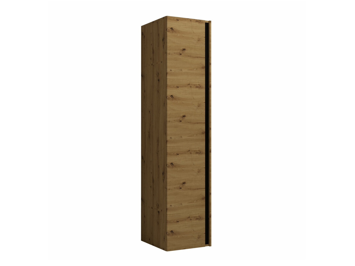 Armoire Pinis II (Chêne Artisan + Noir)