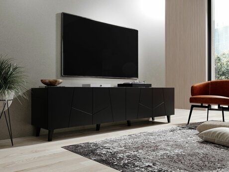 Meuble TV Charlotte 181 (Noir)