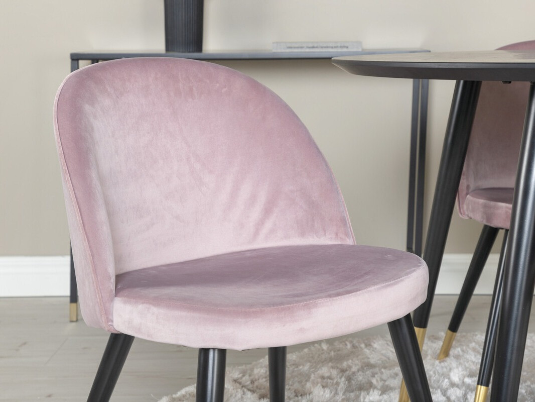 Salle à manger complète Dallas 3331 (Rose)
