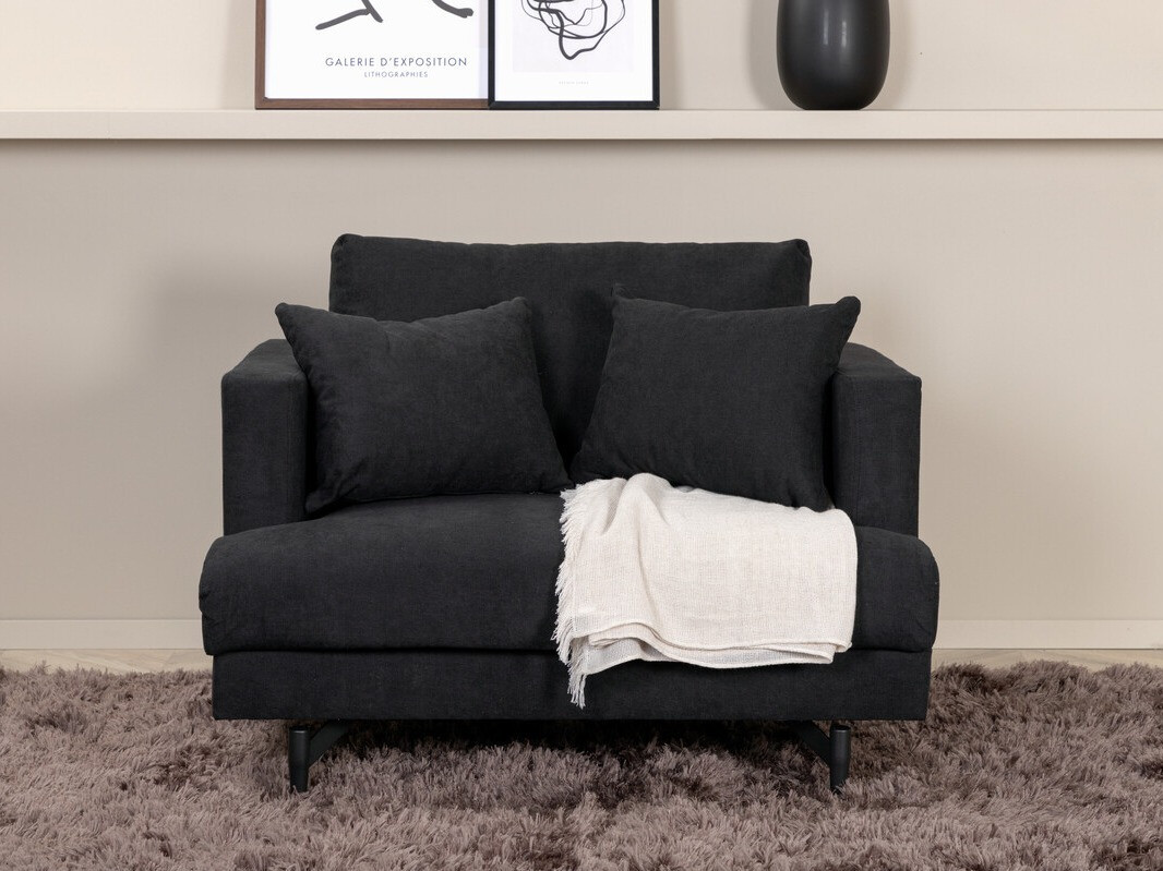 Fauteuil Dallas 1703 (Noir)