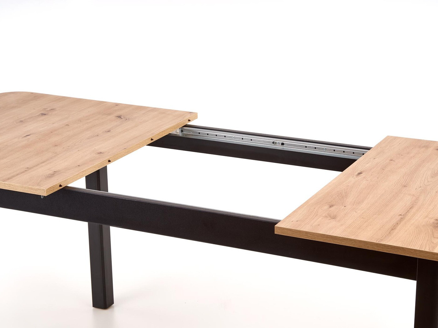 Table Houston 1367 (Noir + Chêne Artisan)