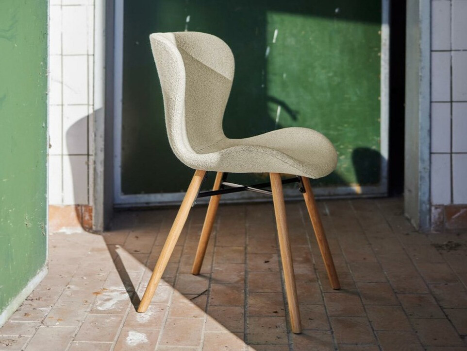Chaise Norsica 788 (Beige + Clair bois)