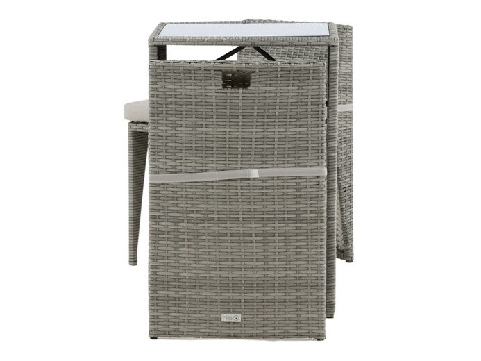 Ensemble de balcon Dallas 3458 (Gris)