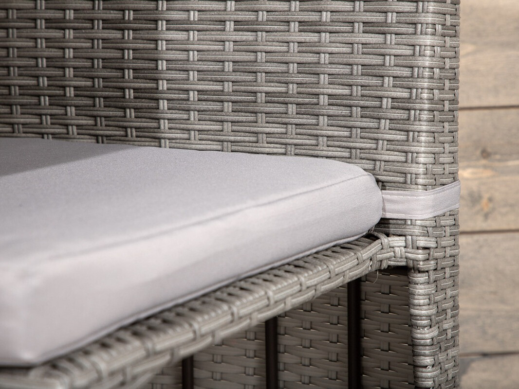 Ensemble de balcon Dallas 3458 (Gris)