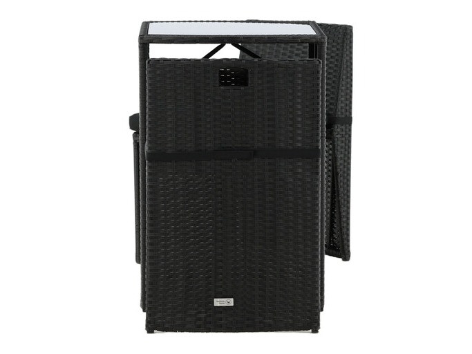 Ensemble de balcon Dallas 3458 (Noir)