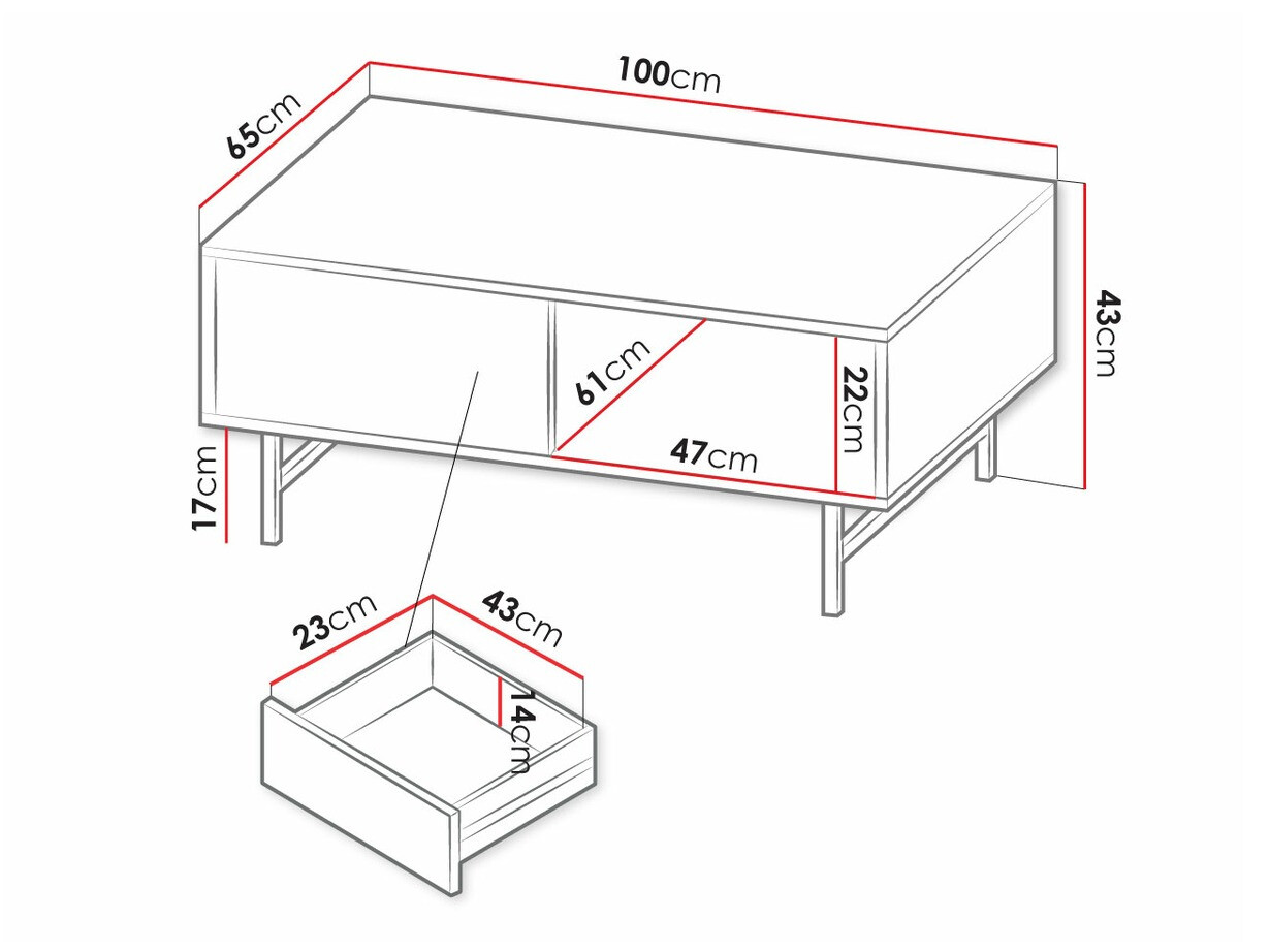 Table basse Providence S102
