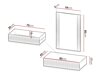 Coiffeuse Remeta 108 (Anthracite)