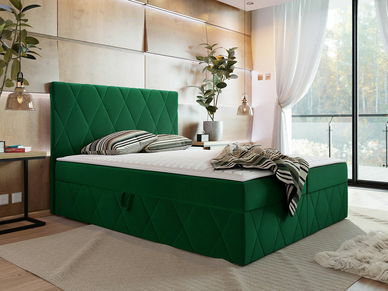 Lit boxspring Comfivo Avis (Magic Velvet 2225)
