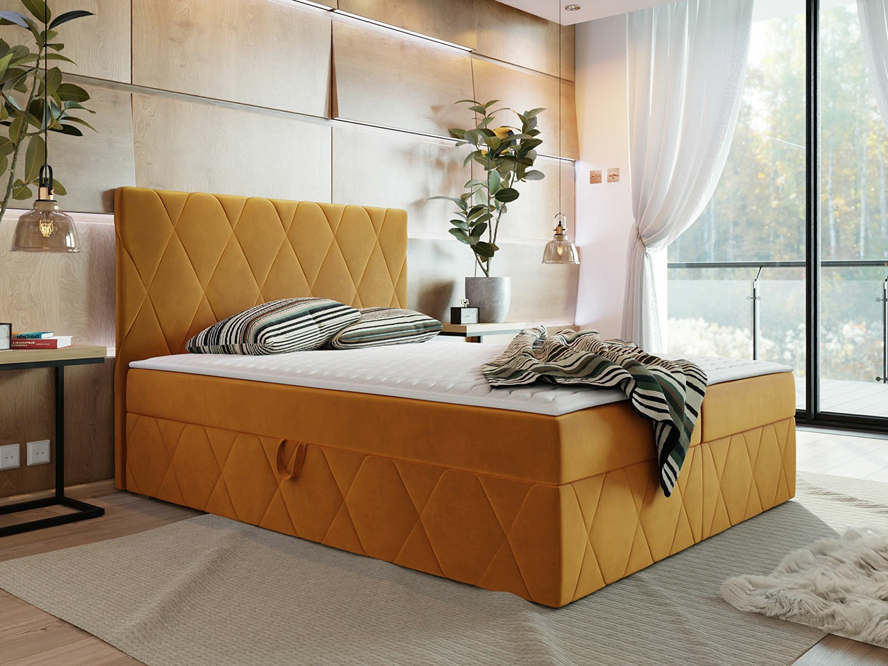Lit boxspring Comfivo Avis (Magic Velvet 2288)