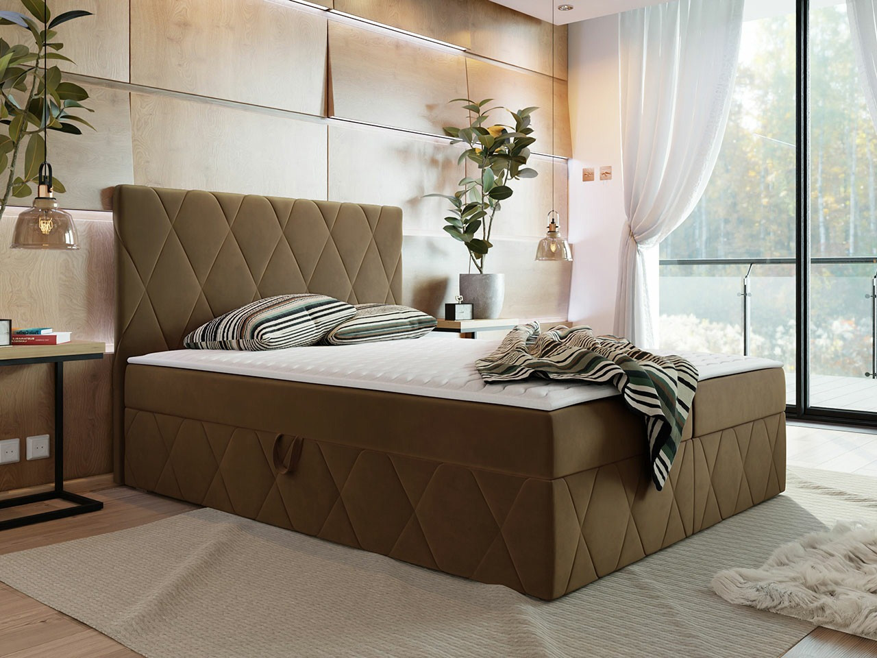 Lit boxspring Comfivo Avis (Magic Velvet 2299)