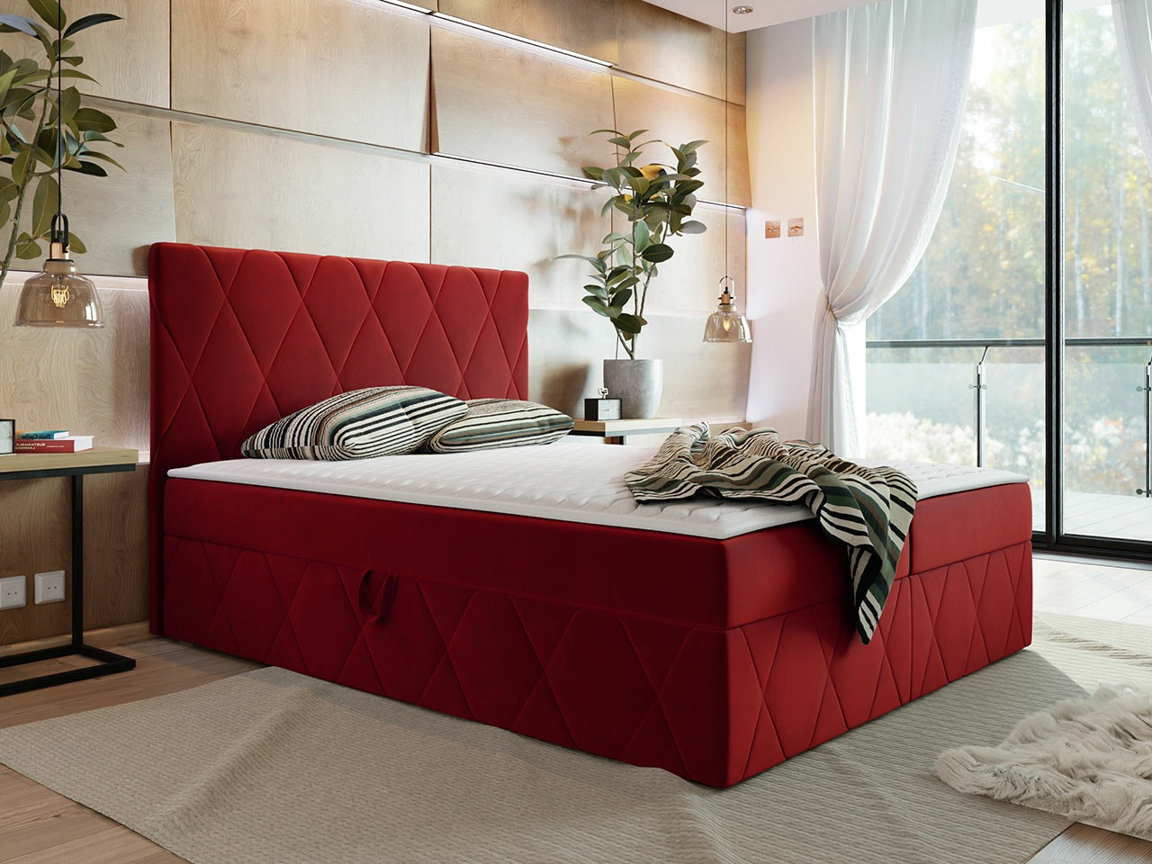 Lit continental Comfivo 225 (Magic Velvet 2267)
