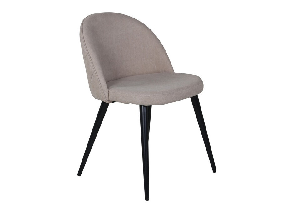 Salle à manger complète Dallas 2387 (Noir + Beige)