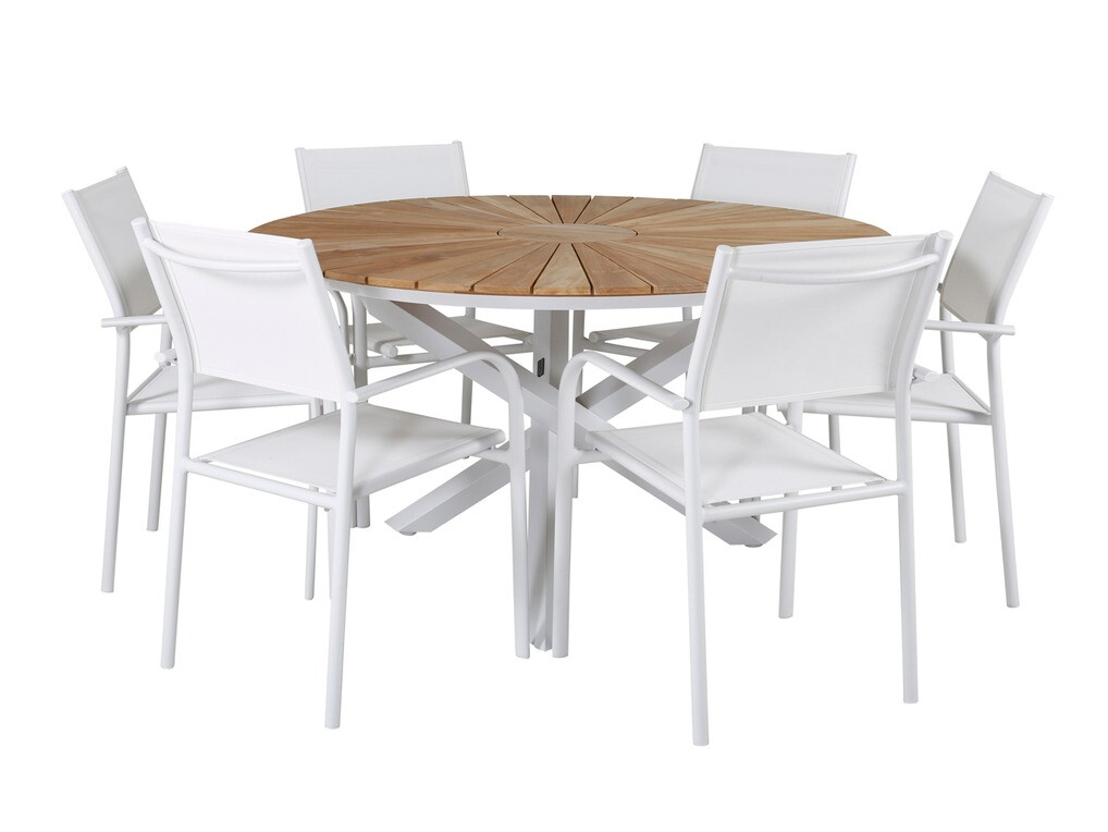 Ensemble table et chaises Dallas 544