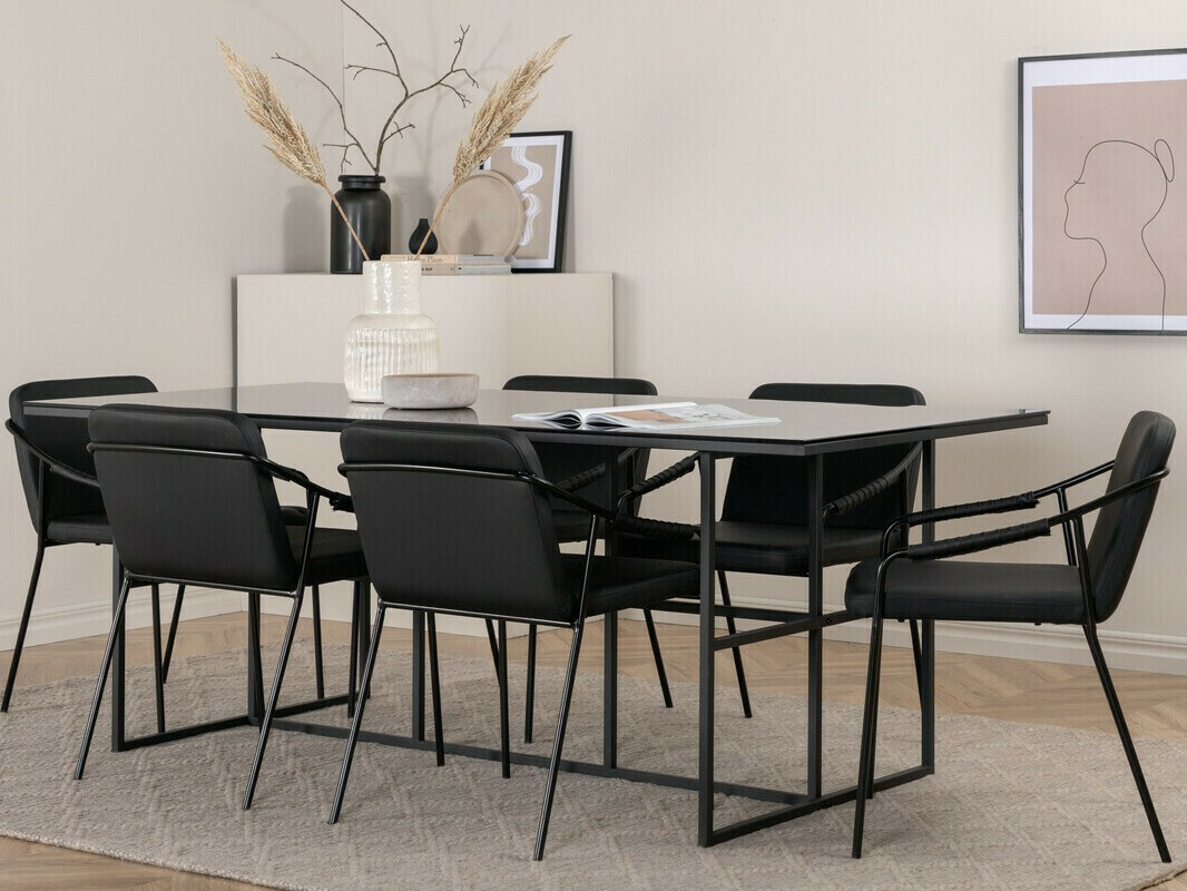 Chaise Dallas 2586 (Noir)