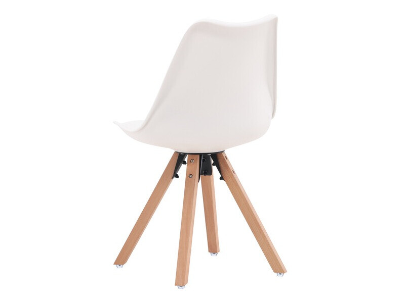 Chaise Dallas 3478 (Blanc + Clair bois)